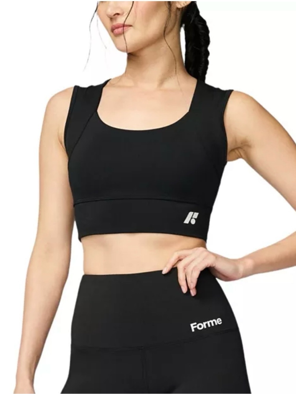 NWOT Forme Power Bra - Large Obsidian Black